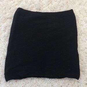 Body con mini skirt.